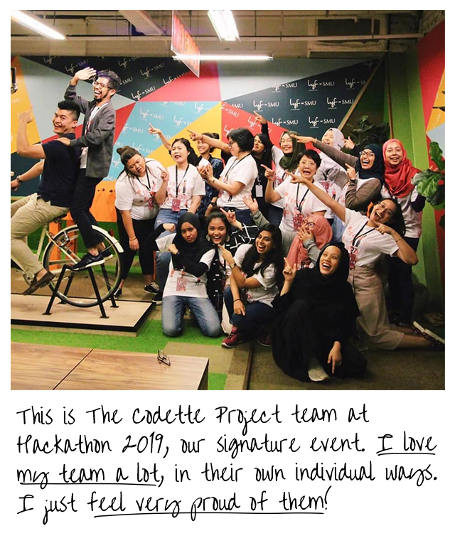 Creative Chronicles Nurul - The Codette Project team